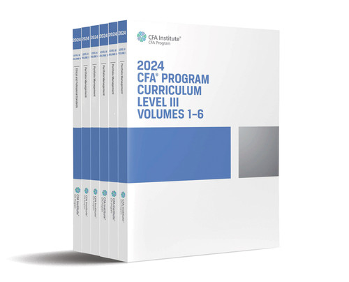 2024 CFA Program Curriculum Level III Box Set book cover by CFA Institute