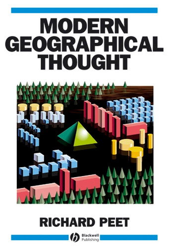 Modern Geographical Thought book cover by Richard Peet