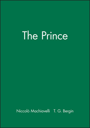 The Prince (Crofts Classics) book cover by Niccolò Machiavelli