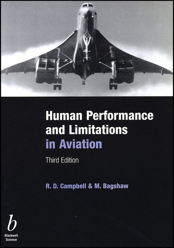 Human Performance and Limitations in Aviation book cover by R. D. Campbell, Michael Bagshaw