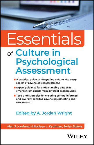 Essentials of Culture in Psychological Assessment (Essentials of Psychological Assessment) book cover by 