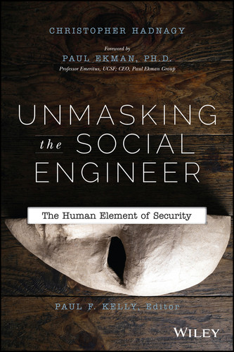 Unmasking the Social Engineer: The Human Element of Security book cover by Christopher Hadnagy