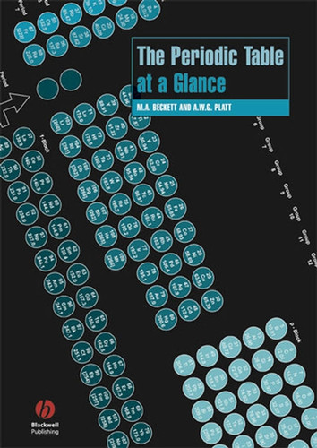 The Periodic Table at a Glance (Chemistry At a Glance) book cover by Mike Beckett, Andy Platt