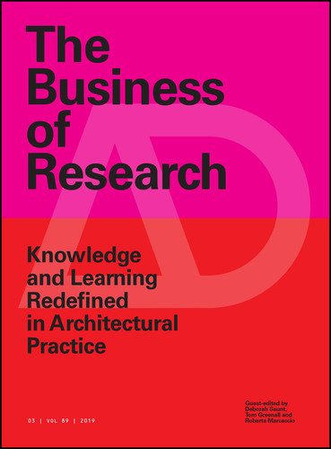 The Business of Research: Knowledge and Learning Redefined in Architectural Practice (Architectural Design) book cover by 