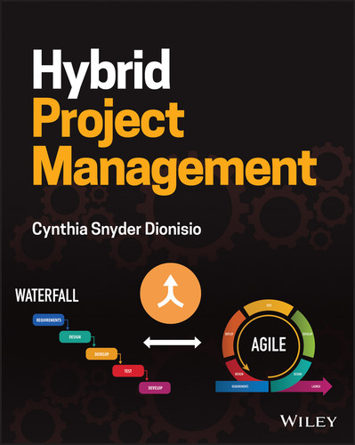 Hybrid Project Management book cover by Cynthia Snyder Dionisio