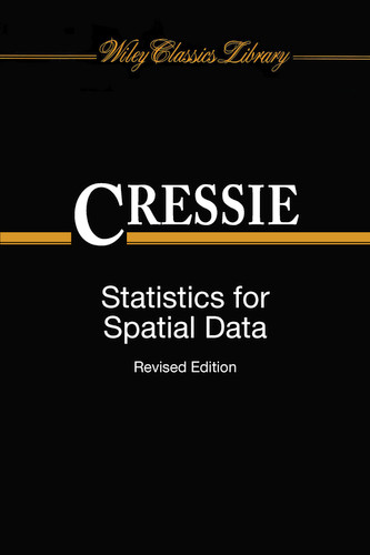 Statistics for Spatial Data (Wiley Classics Library) book cover by Noel Cressie
