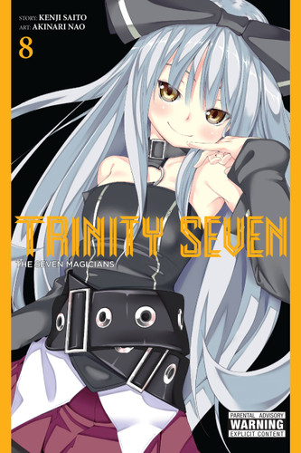 Trinity Seven, Vol. 8: The Seven Magicians (Trinity Seven #8) book cover by Kenji Saito