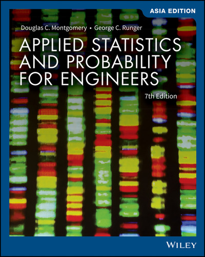 Applied Statistics and Probability for Engineers, Asia Edition book cover by Douglas C. Montgomery, George C. Runger