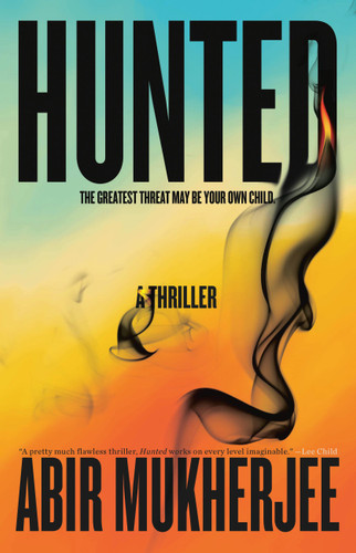 Hunted: A Thriller book cover by Abir Mukherjee