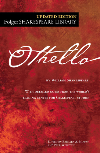 Othello (Folger Shakespeare Library) book cover by William Shakespeare