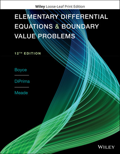 Elementary Differential Equations and Boundary Value Problems book cover by William E. Boyce, Richard C. DiPrima, Douglas B. Meade