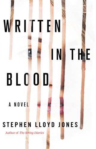Written in the Blood book cover by Stephen Lloyd Jones