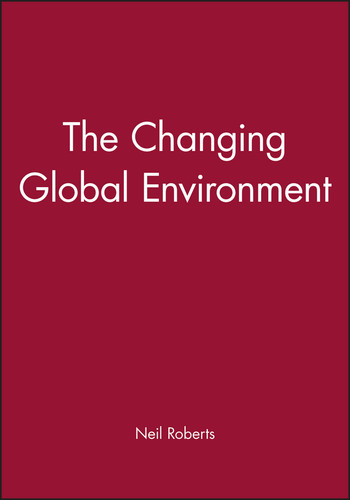 The Changing Global Environment book cover by 