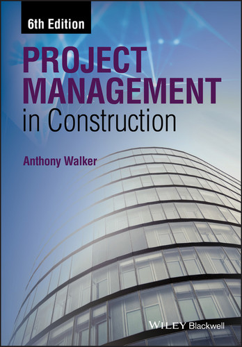 Project Management in Construction book cover by Anthony Walker