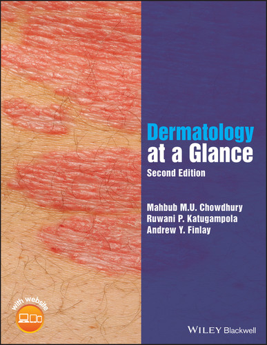 Dermatology at a Glance (At a Glance) book cover by Mahbub M. U. Chowdhury, Ruwani P. Katugampola, Andrew Y. Finlay