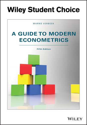 A Guide to Modern Econometrics book cover by Marno Verbeek