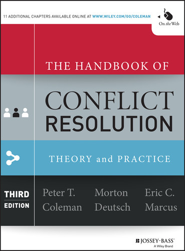 The Handbook of Conflict Resolution: Theory and Practice book cover by 