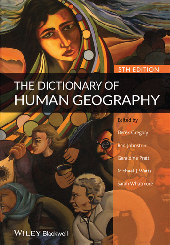 The Dictionary of Human Geography book cover by 