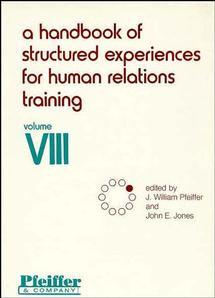 A Handbook of Structured Experiences for Human Relations Training, Volume 8 book cover by 