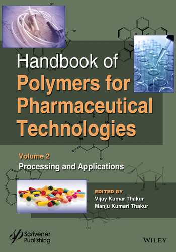 Handbook of Polymers for Pharmaceutical Technologies, Processing and Applications book cover by 