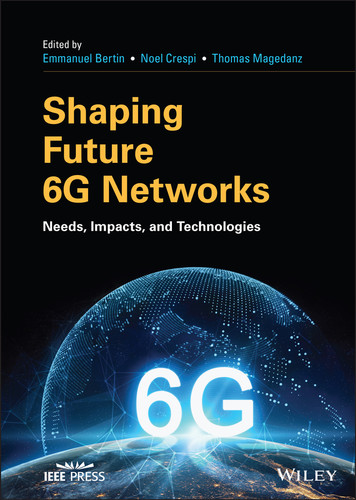Shaping Future 6G Networks: Needs, Impacts, and Technologies (IEEE Press) book cover by 