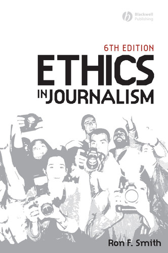 Ethics in Journalism book cover by Ron Smith