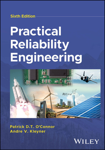 Practical Reliability Engineering book cover by Patrick D. T. O'Connor, Andre V. Kleyner