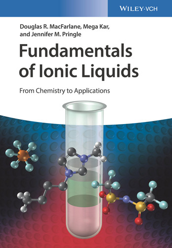 Fundamentals of Ionic Liquids: From Chemistry to Applications book cover by Douglas R. MacFarlane, Mega Kar, Jennifer M. Pringle