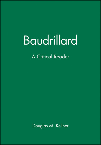 Baudrillard: A Critical Reader (Blackwell Critical Reader) book cover by 