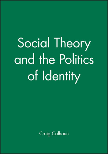 Social Theory and the Politics of Identity book cover by 
