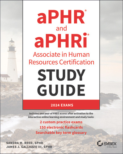 aPHR and aPHRi Associate in Human Resources Certification Study Guide: 2024 Exams (Sybex Study Guide) book cover by Sandra M. Reed, James J. Galluzzo, III