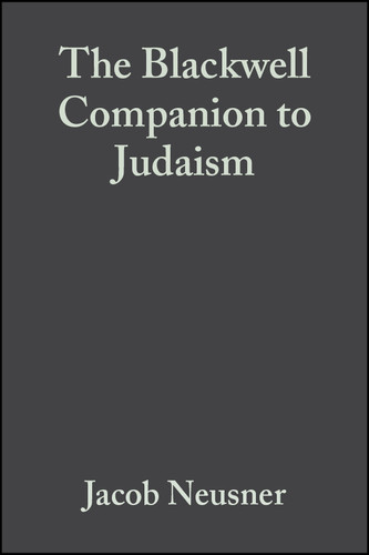 The Blackwell Companion to Judaism (Wiley Blackwell Companions to Religion) book cover by 