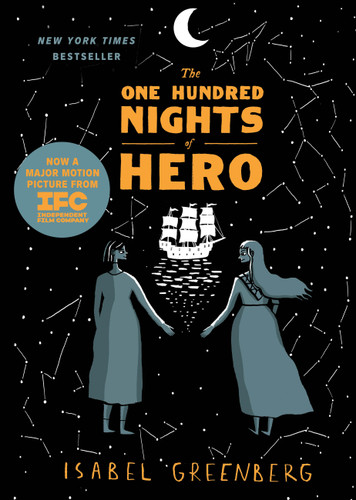 The One Hundred Nights of Hero: A Graphic Novel book cover by Isabel Greenberg