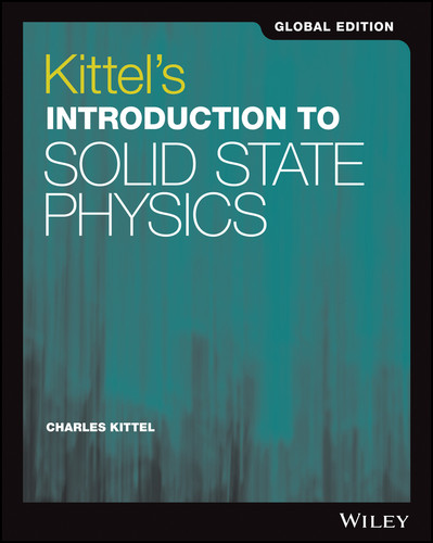 Kittel's Introduction to Solid State Physics, Global Edition book cover by Charles Kittel