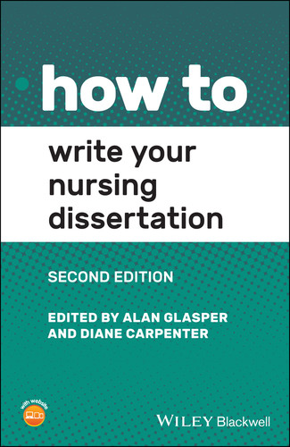 How to Write Your Nursing Dissertation (How To) book cover by 
