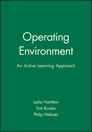 Operating Environment: An Active Learning Approach (Open Learning Foundation) book cover by 