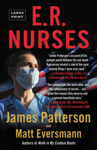 E.R. Nurses: True Stories from America's Greatest Unsung Heroes (Heroes Among Us #2) book cover by Matt Eversmann, James Patterson