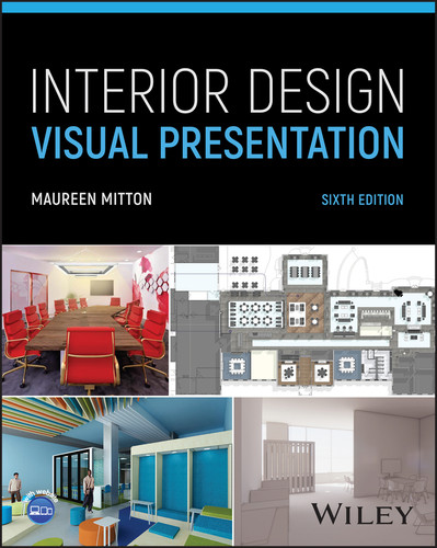 Interior Design Visual Presentation book cover by Maureen Mitton