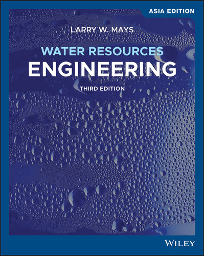 Water Resources Engineering, Asia Edition book cover by Larry W. Mays