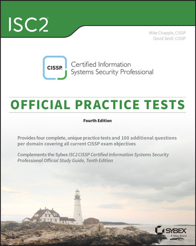 ISC2 CISSP Certified Information Systems Security Professional Official Practice Tests book cover by Mike Chapple, David Seidl