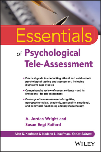 Essentials of Psychological Tele-Assessment (Essentials of Psychological Assessment) book cover by A. Jordan Wright, Susan Engi Raiford