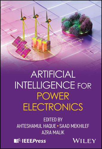 Artificial Intelligence for Power Electronics book cover by 