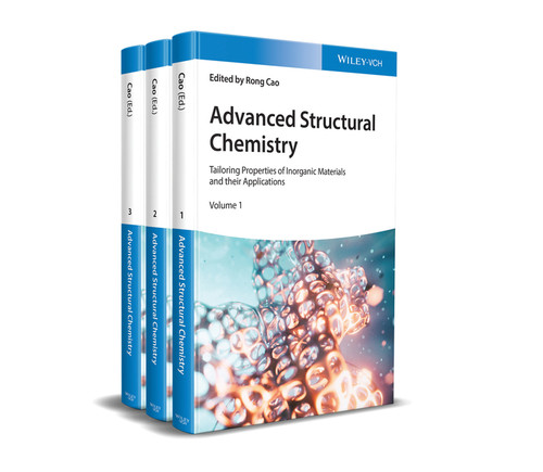 Advanced Structural Chemistry, 3 Volumes: Tailoring Properties of Inorganic Materials and their Applications book cover by 