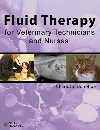 Fluid Therapy for Veterinary Technicians and Nurses book cover by Charlotte Donohoe