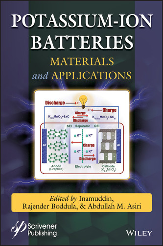 Potassium-ion Batteries: Materials and Applications book cover by 