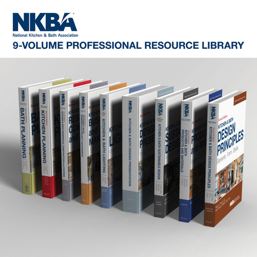 NKBA Professional Resource Library, 9 Volume Set (NKBA Professional Resource Library) book cover by NKBA (National Kitchen and Bath Association)