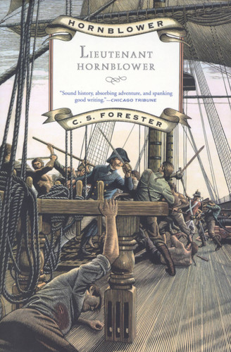 Lieutenant Hornblower book cover by C. S. Forester