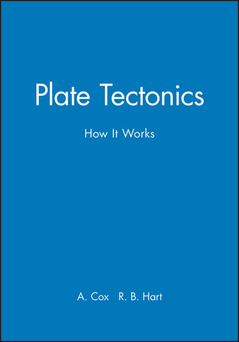 Plate Tectonics: How It Works book cover by Allan Cox, R. B. Hart