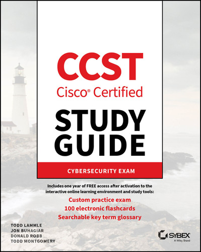 CCST Cisco Certified Support Technician Study Guide: Cybersecurity Exam (Sybex Study Guide) book cover by Todd Lammle, Jon Buhagiar, Donald Robb, Todd Montgomery