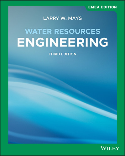 Water Resources Engineering, EMEA Edition book cover by Larry W. Mays